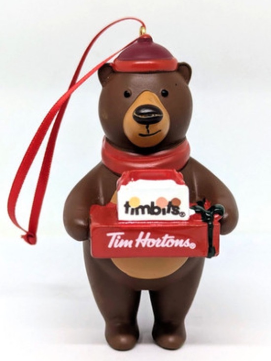 Tim Hortons Other - NEW 2025 Tim Hortons TimBits Holiday Bear Ornament 🎄🐻 Donut Christmas Decor